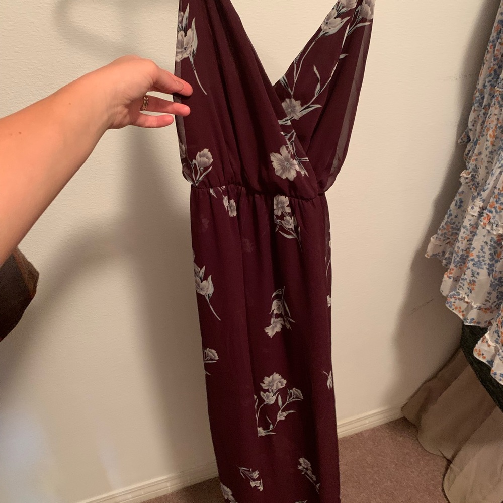 Floral maxi dress